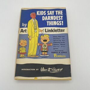 Vintage 1957 Hardcover Book,  Kids Say The Darndest Things, Art Linkletter,...